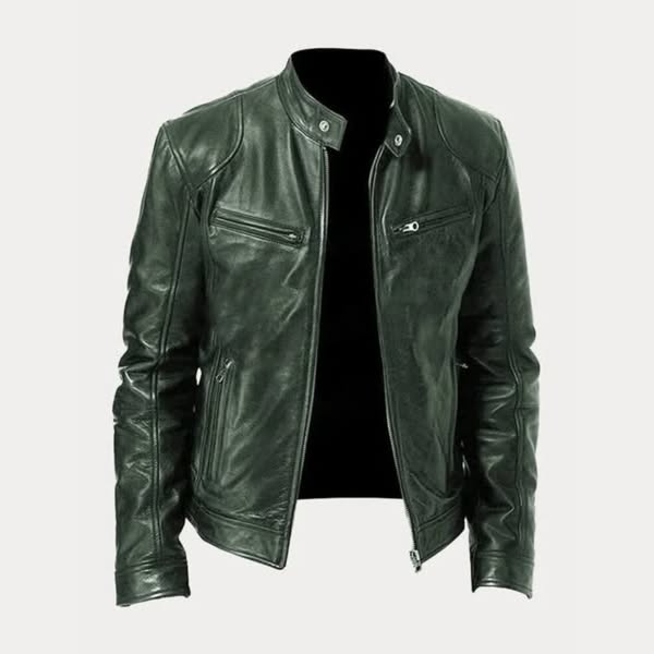 Saraluna Men™ | Casual Style Leather Jacket