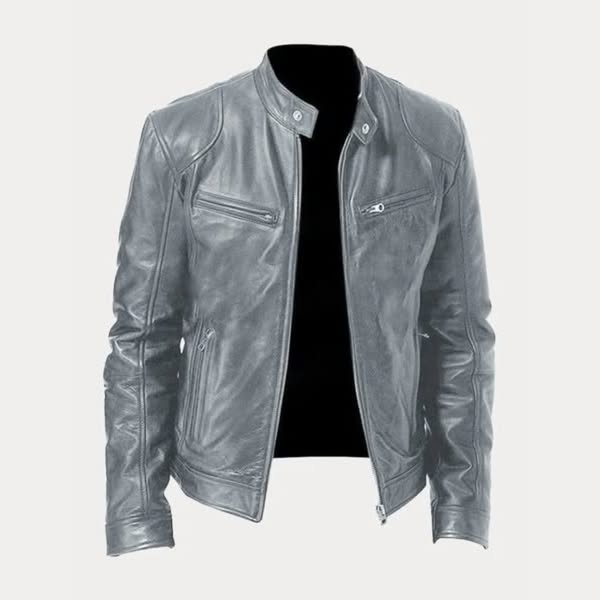 Saraluna Men™ | Casual Style Leather Jacket