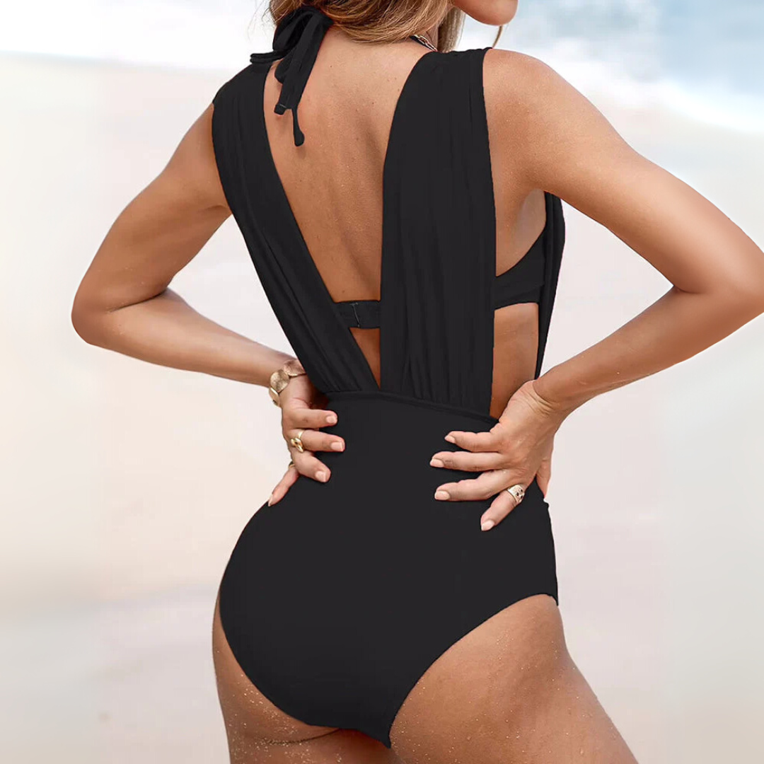 Saraluna Kaisia – V-neck shaping swimsuit