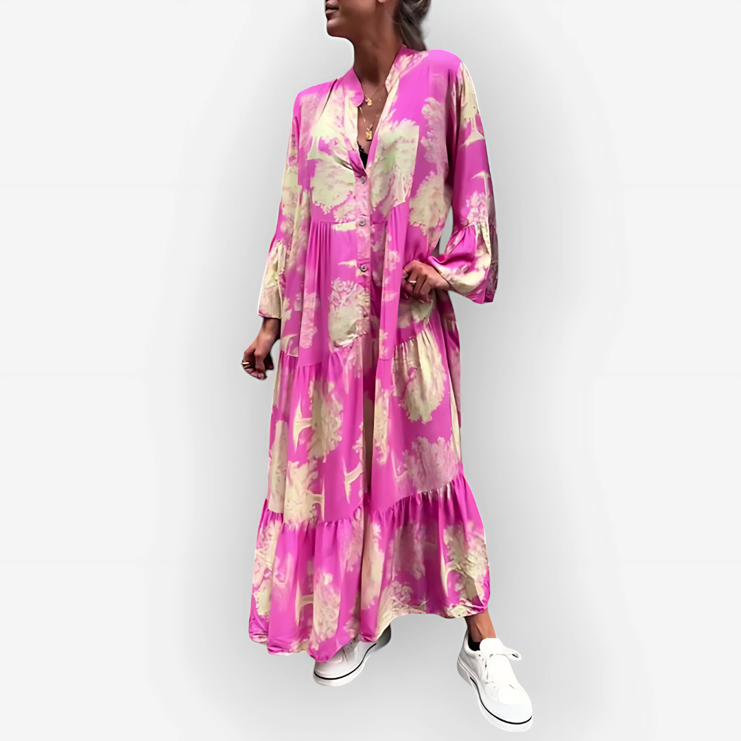 Saraluna™ | Floral Maxi Dress