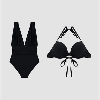 Saraluna Kaisia – V-neck shaping swimsuit