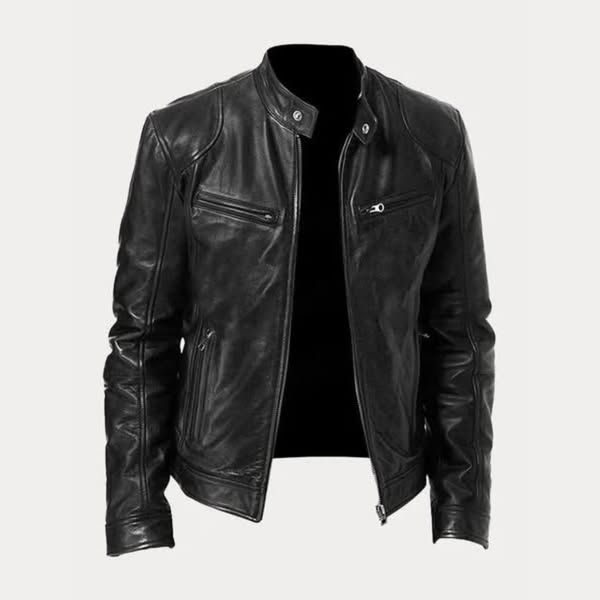 Saraluna Men™ | Casual Style Leather Jacket