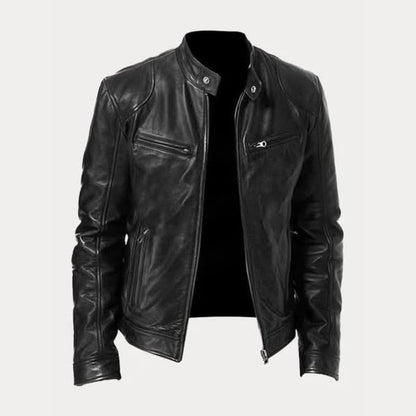 Saraluna Men™ | Casual Style Leather Jacket
