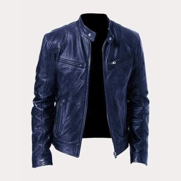 Saraluna Men™ | Casual Style Leather Jacket