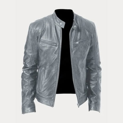 Saraluna Men™ | Casual Style Leather Jacket