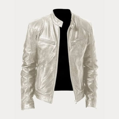 Saraluna Men™ | Casual Style Leather Jacket